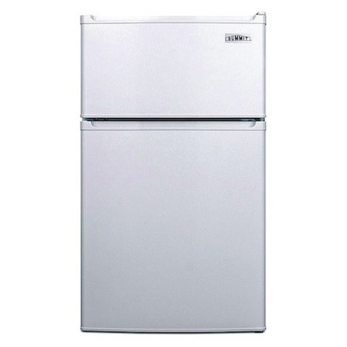 ENERGY STAR certified counter height 2-door refrigerator-freezer in white